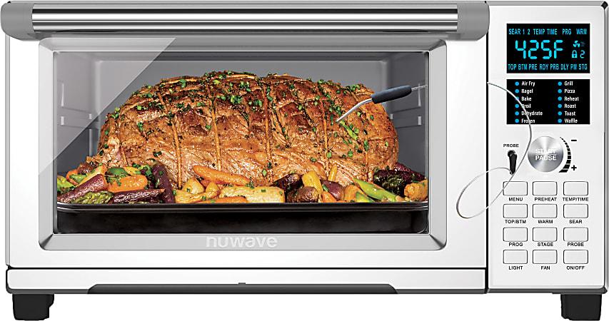 NuWave 20801 Bravo XL Air Fryer Toaster Oven Silver ODP Business