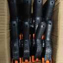 Spring Clamps, 3.5 Inch Plastic Clips, Heavy Duty, Black, 10 Pcs