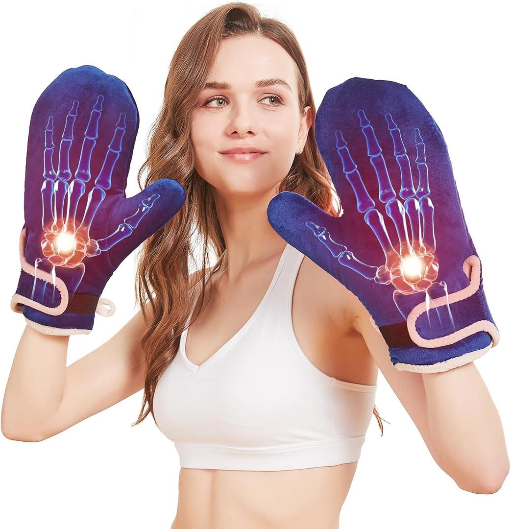 CAMECO Heating Pad for Hands & Fingers & Wrists, 86 - 158 Heated Arthritis Gloves for Women Men Pain Relief, 30s Fast Heating Electric Hand Warmers Mittens for Carpal Tunnel, Auto Shut Off CAMECO Heating Pad for Hands & Fingers & Wrists, 86 - 158 Heated Arthritis Gloves for Women Men Pain Relief, 30s Fast Heating Electric Hand Warmers Mittens for Carpal Tunnel, Auto Shut Off