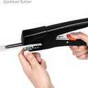 Amazon Basics Effortless Handheld Plier Stapler, 25 Sheet Capacity, Heavy Duty, Easy to Use, Black