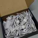 Permanent Outdoor Lights, 100FT 64 Bulbs RGB LED Outdoor String Lights, DIY Scene Mode, IP68 Waterproof Christmas Lights for Daily Decor, House Roof, Holiday Decorations, Outside