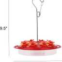 ROYALITA Best Hummingbird Feeders for Outdoors Hanging, Easy Clean Fill Wasp Proof, 8 Ports, Hummingbird Feeder Gifts for Window Garden, More Birds Bird Health Ant Moat for Hummingbird