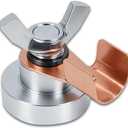 2 Pack Welding Magnetic Grounding Clamp, Magnet Ground for Welder, Welder Ground Clamp for Efficient Welding Support and Connection