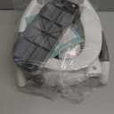 Potty Training Seat SKYROKU Potty Training Toilet with Step Stool Ladder, for Kids Boys Girls Toddlers - Comfortable Safe Potty Seat with Anti-Slip Pads Ladder 8838-Grey