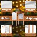 Universal Pergola Replacement Canopy Outdoor Canopy Shade Cover Waterproof Shade Top Cover for Outdoor Patio Porch Backyard(16 x 8 ft,Beige)