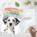 3 x Loss of Dog Sympathy Gift Dog Bereavement Gift & Pet Loss Sympathy Card for Dog Passing Away