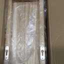 Dahey 2 Pack Wood Wall Planter Vase with Artificial Eucalyptus Farmhouse Wall Hanging Decor Pocket Planter for Indoor Fake Plants Greenery Flowers, livingroom Bedroom Kitchen Home Office Decoration (Medium, Natural)