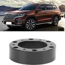 1in Steering Wheel Spacer 6 Hole Hub Aluminum Alloy Heighten Increased Pad Adapter Automotive Wheel adapters and spacers Application