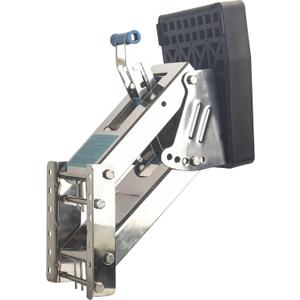 Outboard Motor Bracket Auxiliary Stainless Steel 20HP Heavy Duty Mounting Adjustable Board 2-Stroke