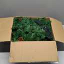 Ceenna Extra Long 15ft Christmas Garland with 100 LED Lights Artificial Pine Prelit Lighted Christmas Outdoor Indoor Decorations Xmas Holiday Stairs Railing Mantle Door Decor(Red Bow Garland)