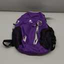 15L Water-resistant Hiking Daypack, Small Backpack Travel Outdoor, Lightweight Day Pack with Tool Loops (Super Dark Purple)