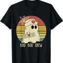 Boo Boo Crew Nurse Halloween Nurse for Women T-Shirt