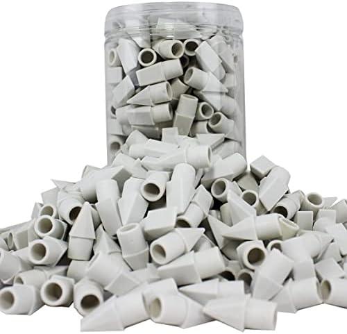 OZXTYO White Pencil Top Erasers,200 Pack, Cap Erasers,Pencil Eraser Caps,Pencil Erasers Toppers,Pencil Top Erasers for Kids,Cap Erasers for Pencils Bulk