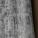 Soalmost Area Rug 10x12 Vintage Washable Living Room Large Gray Carpet Non Slip Bedroom Indoor Office Dining Room Low Pile Thin Rug Grey