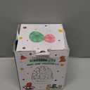 PIKOY Dinosaur Toys for Kids 3-5 Easter Gifts for Kids Toys Night Light Projector Dinosaur Eggs Easter Eggs | 15 Sounds & 3D Films | 31Colors & Remote Control | Boy Toys, Boys Room Decor (milky white)