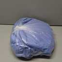 LuxClub 4 PC Sheet Set Bed Sheets Deep Pockets 16" Eco Friendly Wrinkle Free Cooling Machine Washable Hotel Bedding Silky Soft - Sky Blue Queen