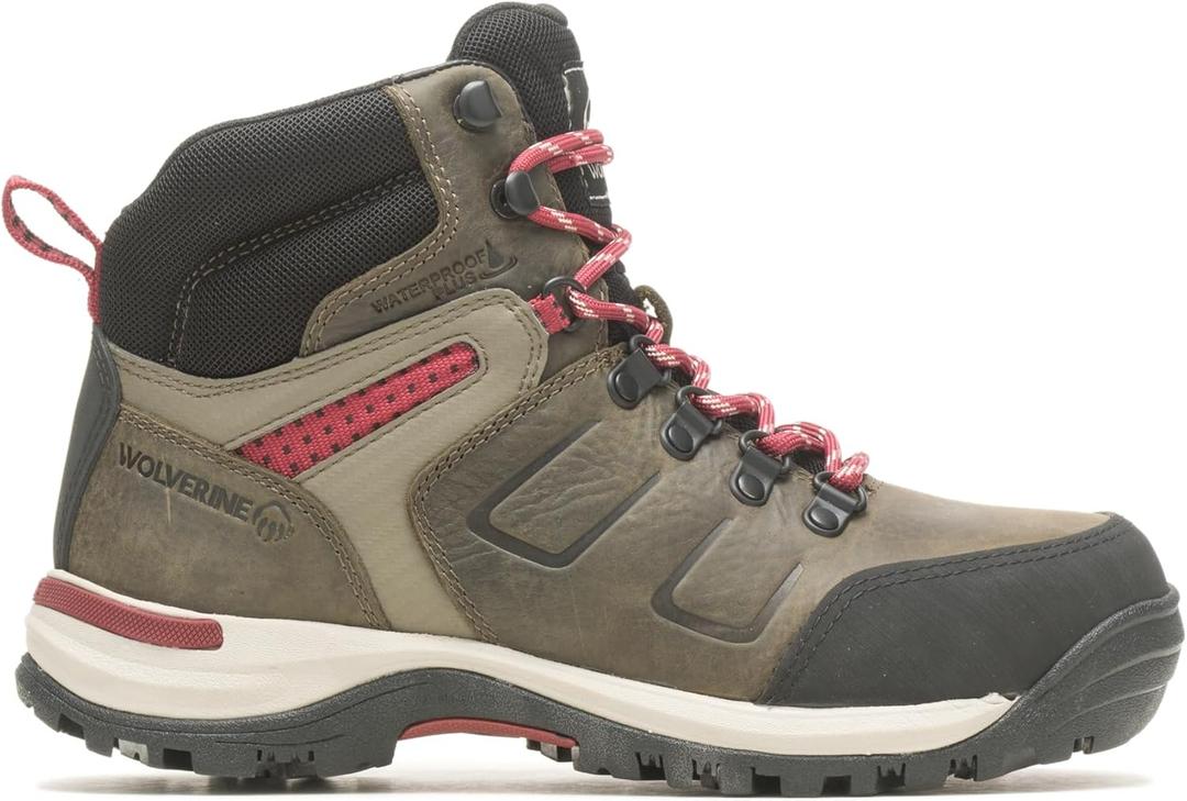 Wolverine Women's Chisel 2 Steel Toe Waterproof Hiker Hiking Boot (05.0W, Bungee Cord)
