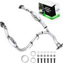 Catalytic Converter W/Gasket Kit Compatible with 2015 2016 2017 2018 2019 2020 Ford F150 F-150 V6 3.5L, Replace # 52605 645146 645168 645169, Direct-fit(EPA Compliant)