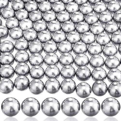 Gisafai 110 Pcs 68 Caliber Aluminum Paintball Ammo Practice Paintball Powerful Non Lethal for Shooting Training Practice