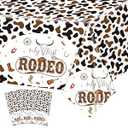 3 Pieces Fall Pumpkin Tablecloth Thanksgiving Tablecloth Autumn Harvest Maple Leaf Table Cover for Fall Thanksgiving Party Supplies, 54 x 108 Inch