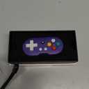 CRKD ATOM - Collectible Keychain Controller for Nintendo Switch, PC, Mac, Mobile and Smart TV (Retro Purple)