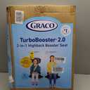 Graco TurboBooster 2.0 Highback Booster Car Seat, Declan, Manufacture Date 11/07/2025
