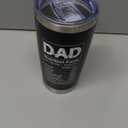 YXOTJHS Gifts For Dad, Cups Tumbler - Fathers Day Dad Gifts From Daughter Son Wife - Birthday, Father's Day, Christmas - Cool Funny Gift For Dads