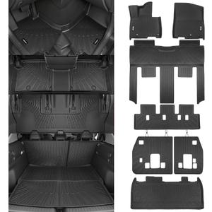 Custom Fit Floor Mats for 2022-2026 2027 Kia Carnival Gas 7 Seats