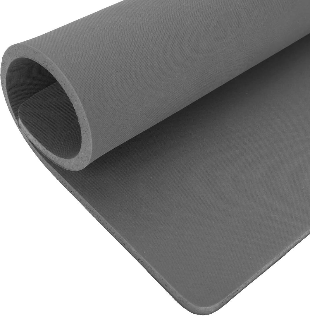 QTLCOHD 15 x 15 Inch Silicone Heat Press Mat Pad, 0.3 Inch Thickness, Grey (gray)