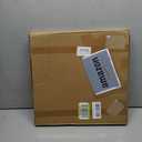 14x14 Frame Black With Mat 10x10 Solid Wood Picture Frames Wall Mounting (1 pack, 14x14 Inch)