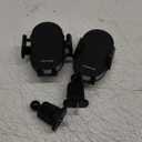 Miracase Phone Holders for Your Car with Metal Hook Clip, Air Vent Cell Phone Stand Car Mount, Universal Automobile Cradle for Garmin GPS Fit iPhone Android and All Smartphones, Carbon Fiber 2 Pack