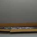 Tension Curtain Rod 51-166 Inch(4.25-13.83Ft), Extra Long Outdoor Curtain Rod for Patio Window, No-Drill Dual-End Adjustable Spring Shower Rod, Rust Proof Easy to Install, Rod Diameter 1.26In, Black