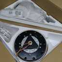 TCL Ceiling Fans with Lights, 52 Inch Low Profile Ceiling Fan with Light and Remote Control, Flush Mount, DC Reversible Motor, Noiseless, 6 Speeds Ceiling Fan for Bedroom (White)