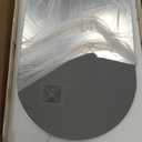 40" x 24" Frameless Mirror Wall Mirror, Modern Oval Bathroom Mirror with Polished Edge, Hang Horizontally or Vertically, for Bedroom Bathroom Livingroom Gym Entryway and More