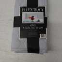 Ellen Tracy Quilt King Sham Blue