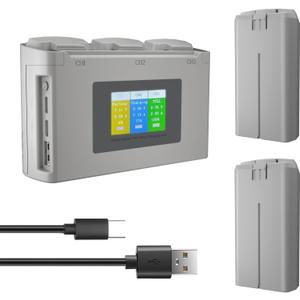 Intelligent Flight Battery Compatible with DJI Mini 4K, Mini 2,MiniSE,Mini2 SE (Two Batteries with a Charger)