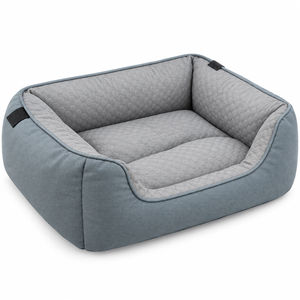 Dog Bed Medium Size, Orthopedic Warming Soft Calming Sleeping Puppy Bed Durable Pet Bed with Anti-Slip Bottom M