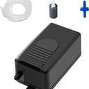 AQUANEAT Aquarium Air Pump for Small Fish Tank up to 10 Gallon, 50 GPH Hydroponic Oxygen Aerator, with Airline Tubing, Air Stone Bubbler, Check Valve