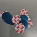 3M Round Double Sided Adhesive 1" Diameter 20 PCS, Heavy Duty VHB Mounting Foam Tape, Strong Adhesive Dots Waterproof White 4930 for Car Home Office Decor, 0.025in Thick