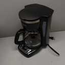 BLACK+DECKER 12-Cup Digital Coffee Maker, Programmable, Washable Basket Filter, Sneak-A-Cup, Auto Brew, Water Window, Keep Hot Plate, Black