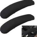 Vin Beauty Office Chair Armrest Covers, 2Pcs Office Removable Arm Rest Covering, Elastic Chair Armrest Covers, Office Seat Hand Rest Protector, Arm Covers Protectors for Office Chair(Black)