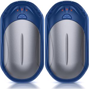 AI Hand Warmers Rechargeable 2 Pack, AI Smart Chips Electric Hand Warmers, 20Hrs Long Safe Heat, Portable Pocket Heater, Gifts for Christmas, Outdoor, Hunting, Golf, Camping Accessories