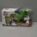 Robo Alive Attacking Green T-Rex Battery-Powered Robotic Toy by Zuru, Dinosaur Toy, Birthday Gift for Boys 3 Years Old and Up