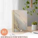 Large Journals for Writing 300 Page Spiral Bound Notebook with Hard Cover, Work Notebook for Women, Daily Writing, School, Office, Journaling, 10.25" X 7.25 Inches