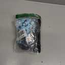 Urchics 2025 Flowy Tankini Swimsuits for Women Tummy Control Tankini Swimwear Tank Top with Boyshorts Two Piece Bathing Suits (Small, Z-blue Black Leaves)