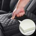 AOMSAZTO Console Pad for 2020-2022 Ford Explorer Leather Memory Foam Black