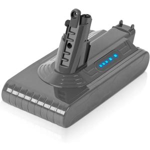 Upgraded 7000mAh Cyclone V10 SV12 Battery Compatible for Dyson V10 Animal/Absolute/Fluffy/Allergy Cordless Vacuum Cleaner Replace for SV12 7 Cell 242151 Li-ion Battery Replacement