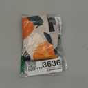 Car Trash Bag Vintage Orange Green Leaves Leak-Proof Car Garbage Bag with Drawstring Foldable Canvas Trash Bin with Adjustable Buckle for Car Accessories, Travelling, Camping