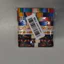 9 Rolls Fiesta Ribbon 3/8" Mexican Serape Grosgrain Ribbons Colorful Gradient Rainbow Stripe Pinata Cactus Guitar Doll Chili Decorative Ribbon for Cinco De Mayo Fiesta Party Mexican Theme Party Events