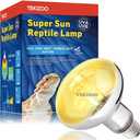 UVA UVB Sun Lamp 160W High Intensity Self-Ballasted Heat Basking Lamp/Light/Bulb for Reptile and Amphibian
